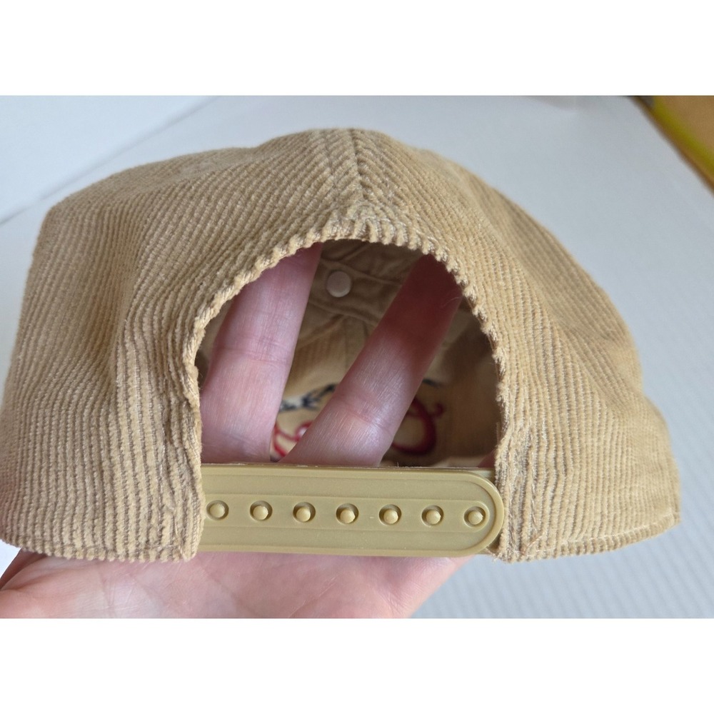 Coors Beer Corduroy Hat Cap Tan Snapback Golden Colorado Banquet Rockies - Picture 5 of 9